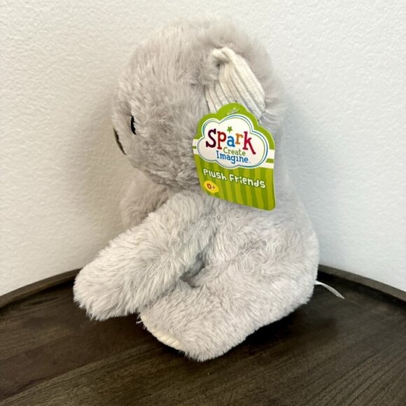 Spark Create Imagine Koala Plush Stuffed Animal Soft Toy Grey Small - Picture 4 of 12